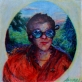 Portret.spalvoti piestukai/akriLAS/Skaitmenine spauda ant medzio 2012m.