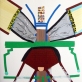 Kosminė operacija. 2012. Popierius, mišri technika. 100x70 cm