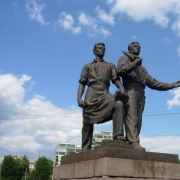 Napoleonas Petrulis ir Bronius Vyšniauskas, „Pramonė ir statyba“. 1952 m.