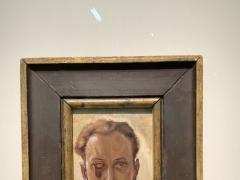 Victor Brauner, „Autoportretas“. 1931 m. „Surrréalisme“, parodos Pompidou centre fragmentas. 2024 m. R. Rachlevičiūtės nuotr.