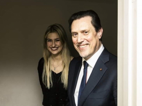 Ieva Barbora Juozapaitytė ir Vytautas Juozapaitis. LNF nuotr.