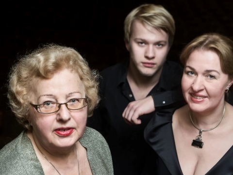 Veronika Vitaitė, Paulius Anderssonas, Aleksandra Žvirblytė. D. Matvejevo nuotr.