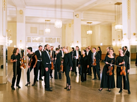 Zalcburgo orkestras „Camerata“. L. Becko nuotr. 