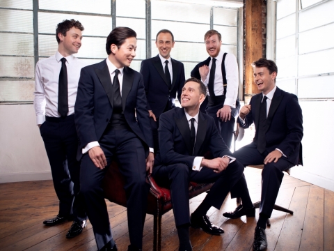 „The King’s Singers“. F. Marshall nuotr.