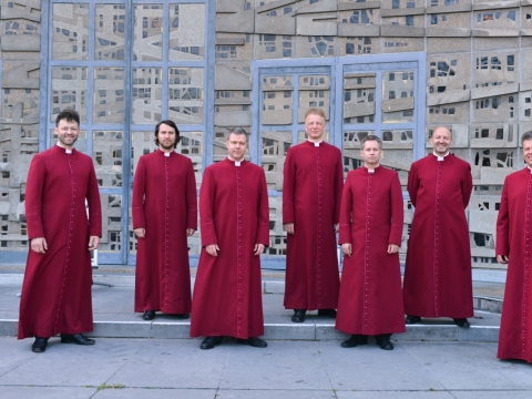 Ansamblis „Schola Cantorum Riga“. LNF archyvo nuotr. 