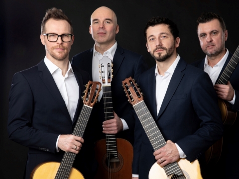 Baltijos gitarų kvartetas. LNF nuotr.