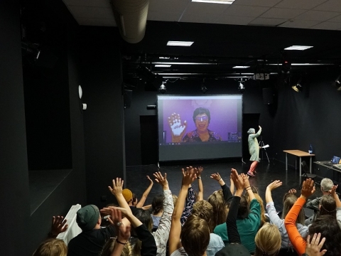 LMTA vyksta Šiaurės ir Baltijos šalių aukštųjų teatro mokyklų forumas „Teatro menininko tvarumas“. A. Strigūnaitės nuotr.