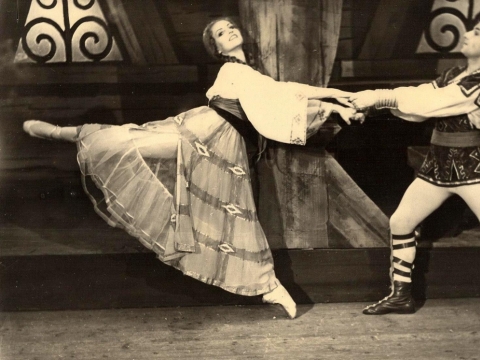 Ada Tumalevičiūtė ir Sergejus Bilida balete „Audronė“