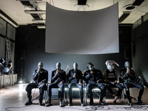 Artūro Areimos teatro trupė. L. Vansevičienės nuotr.
