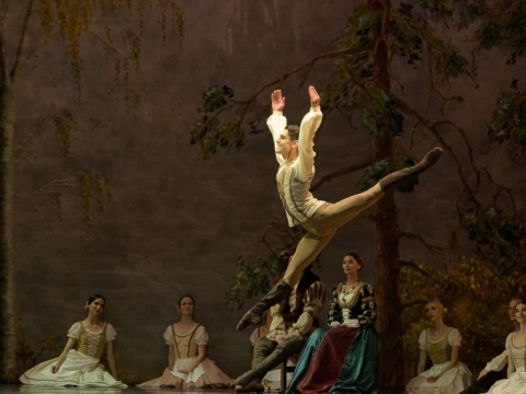 Edvinas Jakonis balete „Žizel“. M. Aleksos nuotr.