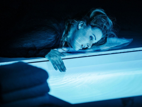 Greta Bendžė spektaklyje „Elektra“. S. Baturos nuotr.