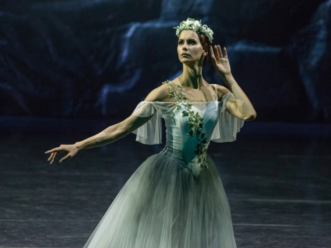 Greta Gylytė balete „Žizel“. M. Aleksos nuotr.