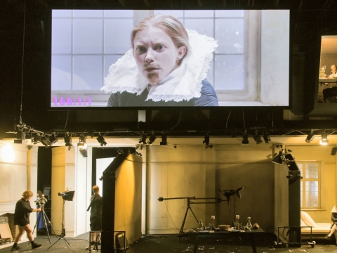 Jenny König spektaklyje „Orlando“. S. Cummiskey nuotr.