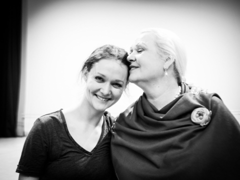 Jurgita Dronina ir Jolanta Vymerytė. T. Ivanausko nuotr.
