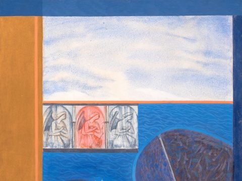 Elena Urbaitytė (1922–2006), „Pasiklydę angelai“ („Lost Angels“). 1977 m.
