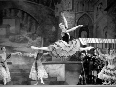 Loreta Bartusevičiūtė balete „Don Kichotas“. M. Raškovskio nuotr.