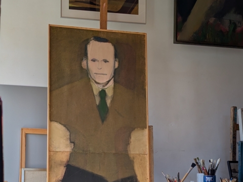 Jonas Vaitekūnas, „Jaunas komunistas (leitenantas)“, 1992 m. Autoriaus nuotr.