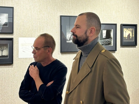 Valdas Papievis ir Mindaugas Gabrėnas. A.M. Macaitės nuotr.