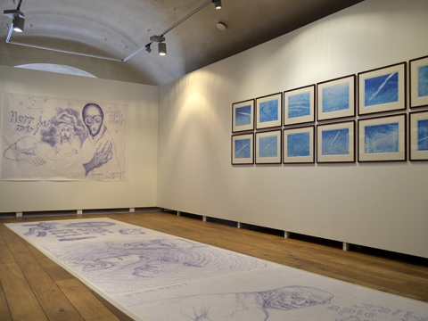 Paroda „Žmogus ir laikas“ Daugpilio Mark Rothko meno centre, Latvija. Dalyviai: Evaldas Mikalauskis, Eglė Vertelkaitė, Kęstutis Vasiliūnas, Jūratė Rekevičiūtė, Rolandas Rimkūnas, Pēters Alliks. Kuratorė Liena Bondarė. 2020 m.