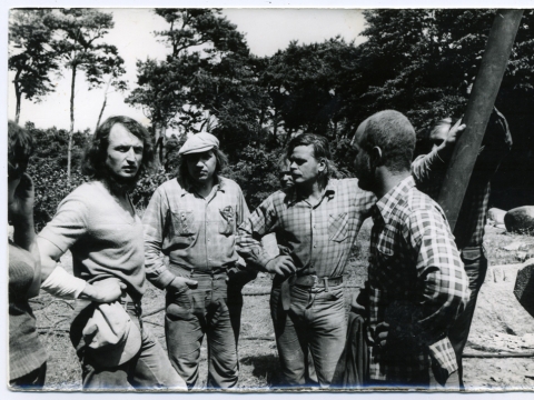 Algirdas Bosas, Vaclovas Krutinis, Julius Narušis, Mindaugas Navakas. 1977 m.