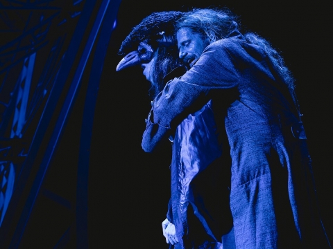 Scena iš spektaklio „Sirano“. I. Fainberg (Gesher teatro archyvo) nuotr.
