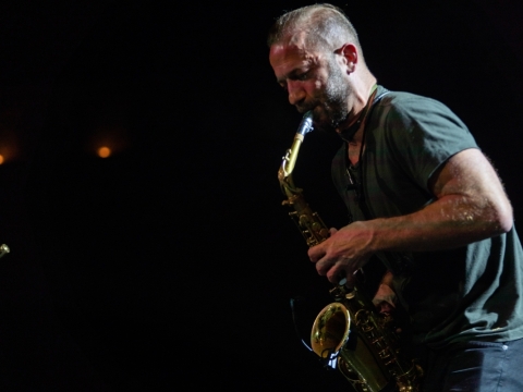 Colin Stetson. J.R. Caamano nuotr.