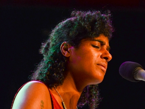 Leyla McCalla (JAV). D. Klovienės nuotr.