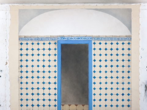 Eglė Ridikaitė, „Kai pamačiau negalėjau užmigti,(žydų pirtis)“, 2013 m. V. Ilčiuko nuotr.
