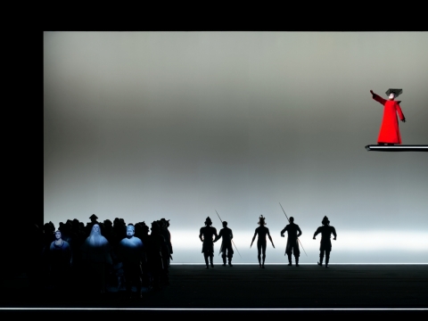 Scena iš operos „Turandot“. M. Aleksos nuotr.