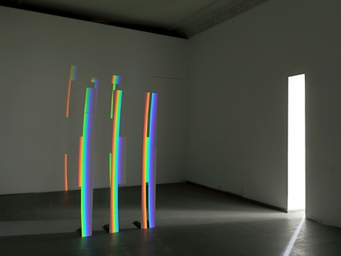 Ingo Nussbaumer, „Virtualios šviesų tūbos“. 2011 m. A. Valiaugos nuotr.