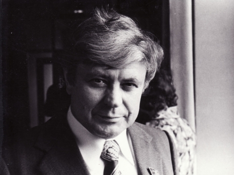 Donatas Banionis. Panevėžys, apie 1975–1980. Kazimiero Vitkaus nuotrauka. Panevėžio
apskrities G. Petkevičaitės-Bitės viešoji biblioteka, FKV-423-12-1