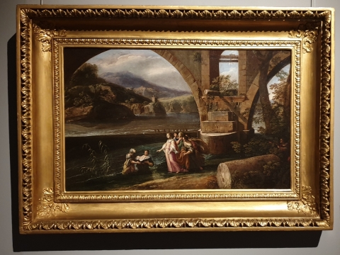 Viviano Codazzi, Filippo Lauri, „Mozės radimas“, XVII a. II p. K. Bukovskytės nuotr. 