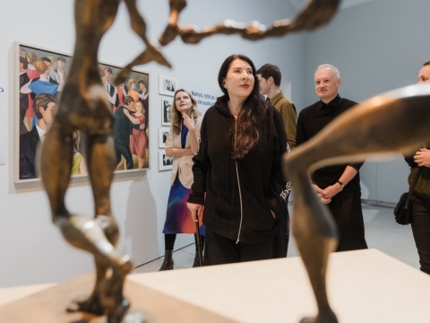  Marina Abramovič. D. Rimeikos nuotr.