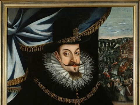 Simonas Bogušovičius. Žygimanto Vazos portretas. 1611–1613 m. Lvovo nacionalinė dailės galerija