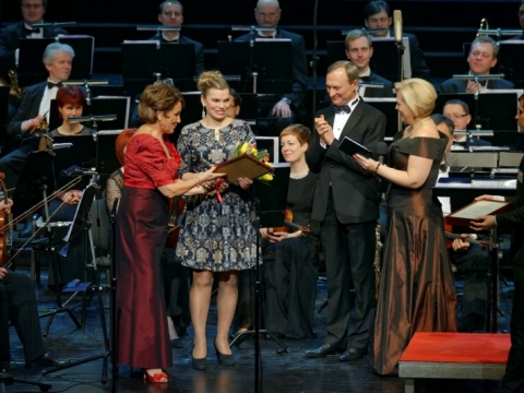 Nerija Kasparienė, Joana Gedmintaitė, Gintautas Kėvišas. M. Aleksos nuotr. 
