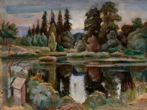 Mykolas Rauba, „Peizažas".