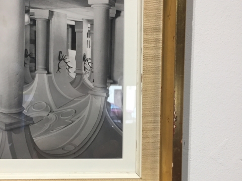 Parodos fragmentas, fotografija iš menininko Dainiaus Liškevičiaus kolekcijos