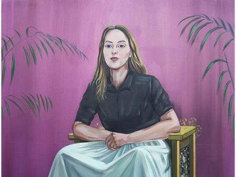 Monika Plentauskaitė, The Female Painter (Self portrait). 2018 m.