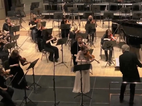 Dalia Kuznecovaitė, Gintaras Rinkevičius ir Lietuvos valstybinis simfoninis orkestras