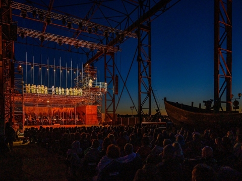Opera „Skrajojantis olandas“. M. Aleksos nuotr.