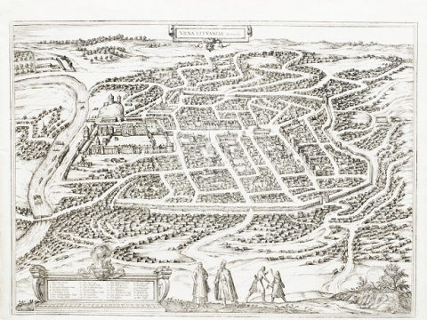 Vilniaus miesto žemėlapis