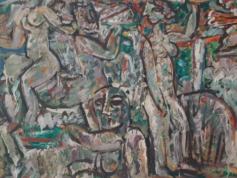 Antanas Martinaitis, „Siautėjima“. 1976 m. 
