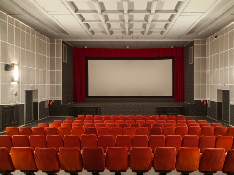 Alytuje esančio ir iki šiol tebeveikiančio kino teatro „Dainava“ salė. Simo Lin nuotr.