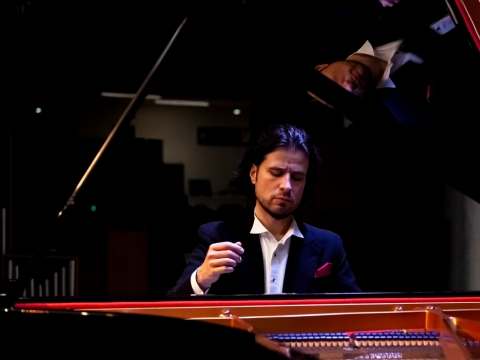 Andrejs Osokins. „Organum“ salėje. G. Orento nuotr.