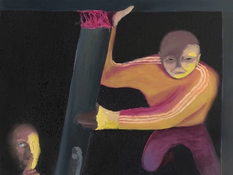 Andrius Makarevičius, parodos „Portalas“ fragmentas