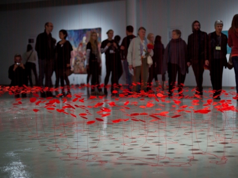 Beili Liu. 2011 m. Kauno bienalės atidarymas