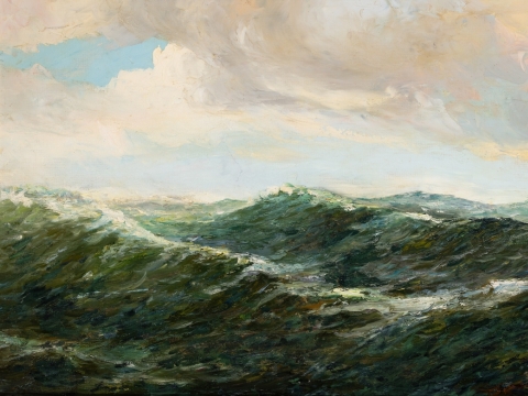 Behrendt Friedrich, „Atvira jūra“. XX a. I p. A. Popovo / J. Kosinovos kolekcija (Nidden)