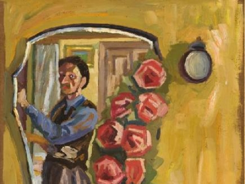 Algimantas Julijonas Stankevičius, „Autoportretas“. 1966 m.