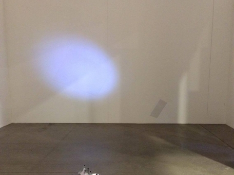 Beatričės Mockevičiūtės darbai galerijos „5 malūnai" stende mugėje „ArtVilnius'16". Nuotr. B. Mockevičiūtės