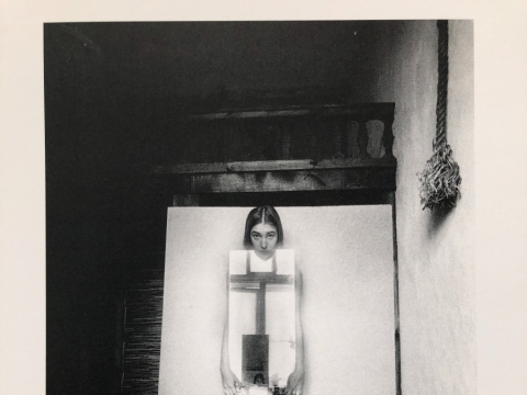 Violeta Bubelytė, „Su veidrodžiu 2“. 1982 m.